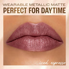 Lakme Be-jewel Shimmer Lip Liquid - Iced Espresso | Grocsy