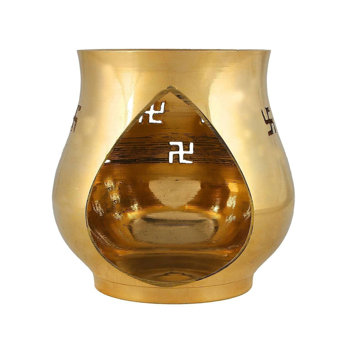 Brass Aroma Pooja Burner | Grocsy