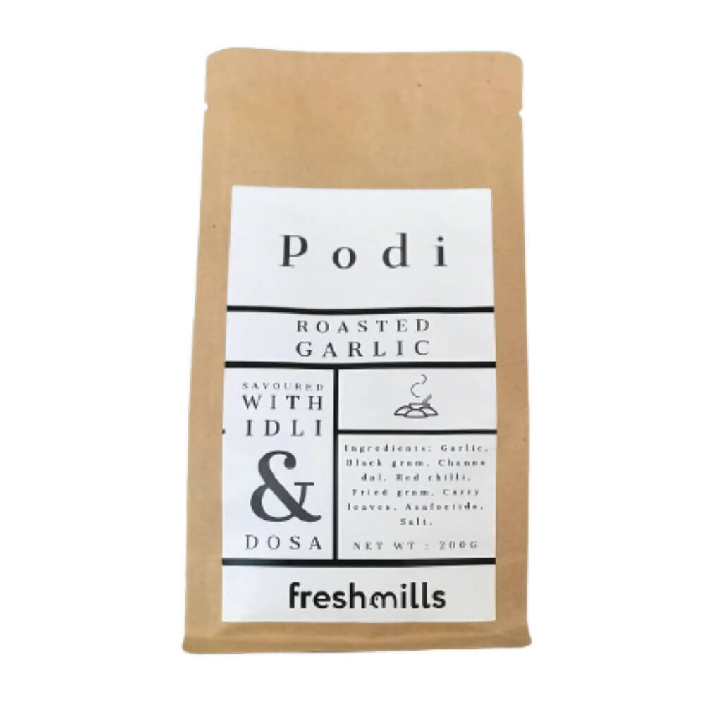Fresh Mills Roasted Garlic Chutney Powder | Grocsy