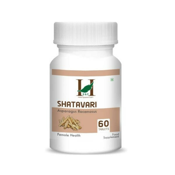 H&C Herbal Shatavari Tablets | Grocsy