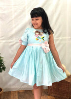 ArthLife Mermaid Embroidered Dress | Grocsy