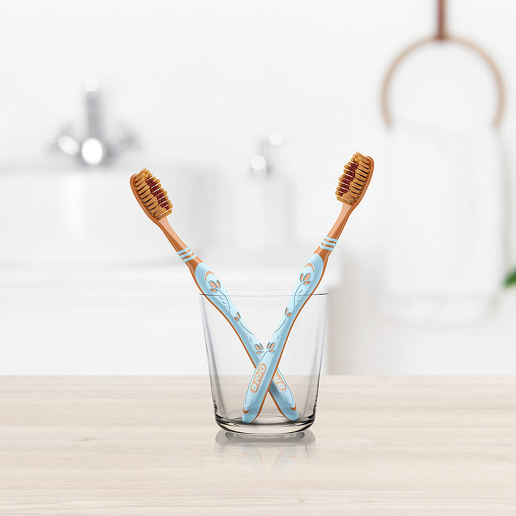 Oral-B Gentle Care Toothbrush with Clove Extract, Extra Soft (Buy 2 Get 1 Free) | Grocsy