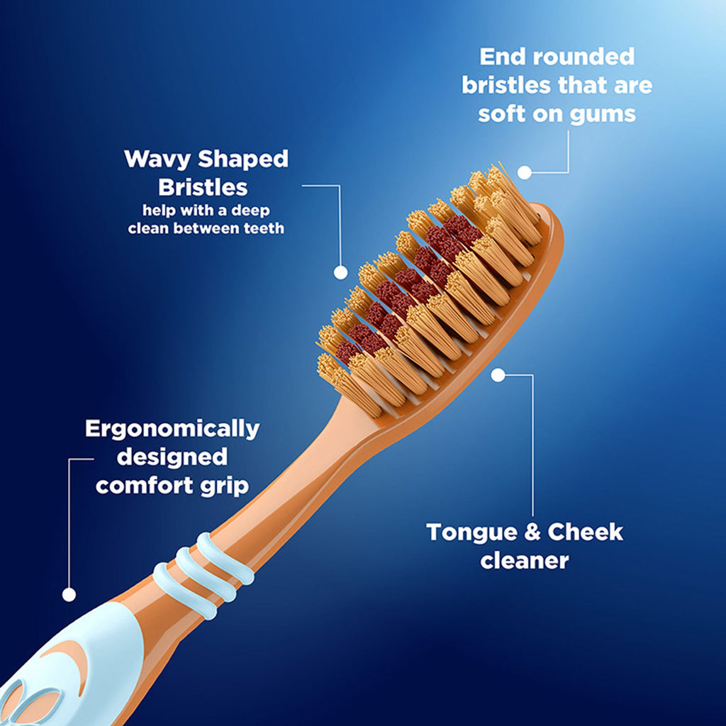 Oral-B Gentle Care Toothbrush with Clove Extract, Extra Soft (Buy 2 Get 1 Free) | Grocsy