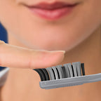 Oral-B Oral B Cavity Defense 123 Black Toothbrush With Charcoal Extract- Medium (Pack Of 4) | Grocsy