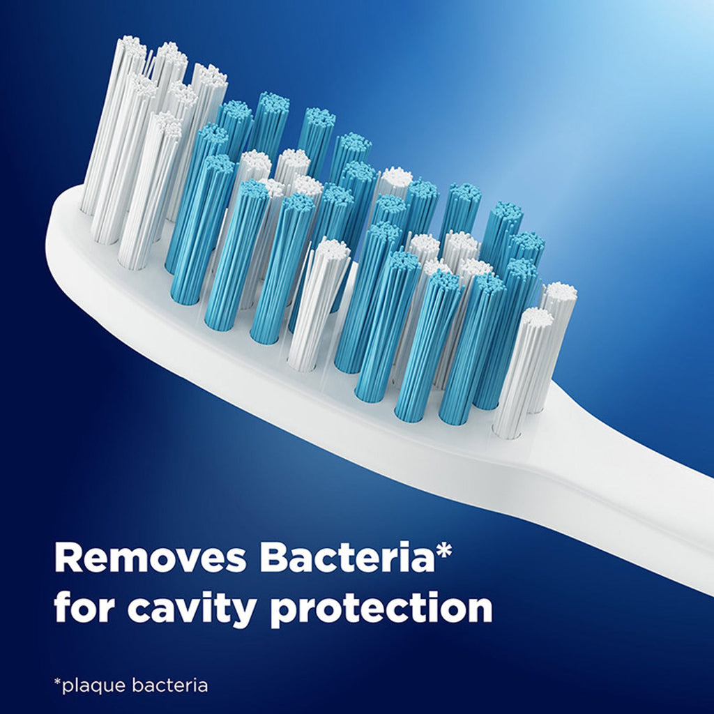 Oral-B Cavity Defense Bacteria Fighter Toothbrush - Soft (Pack of 6) | Grocsy