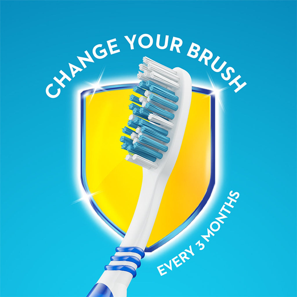 Oral-B Cavity Defense Bacteria Fighter Toothbrush - Soft (Pack of 6) | Grocsy