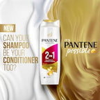 Pantene 2 in 1 Anti Hair Fall Shampoo + Conditioner, 340 ml | Grocsy