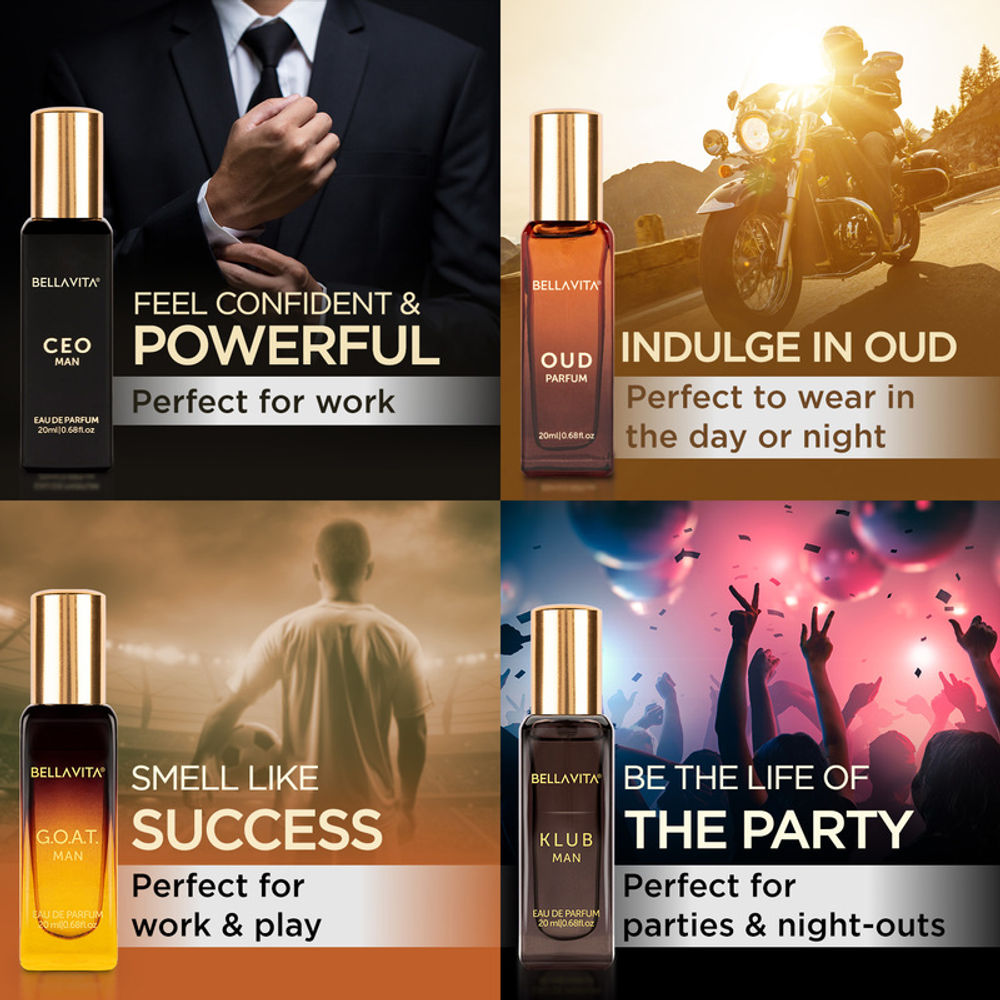 Bella Vita Perfumes Gift Set For Men | Grocsy