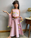 ArthLife Onion Pink Lehenga Set | Grocsy