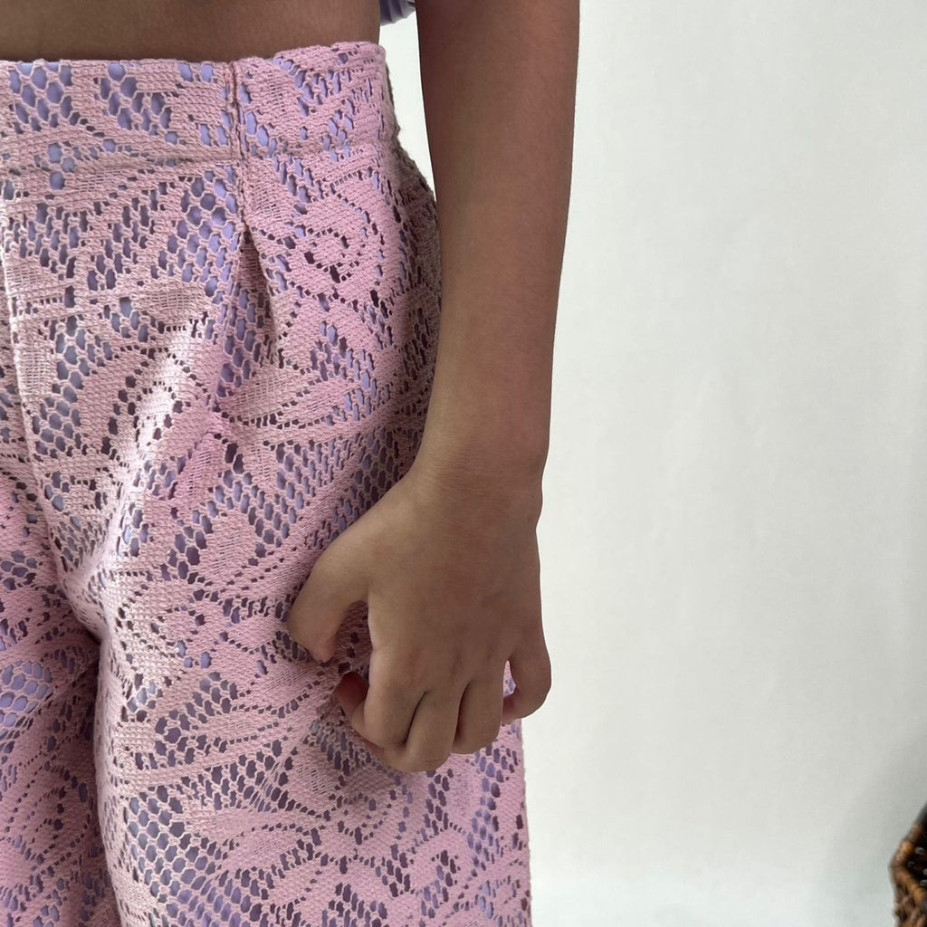 ArthLife Lavender And Pink Bow Co-Ord Set | Grocsy