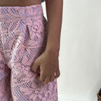 ArthLife Lavender And Pink Bow Co-Ord Set | Grocsy