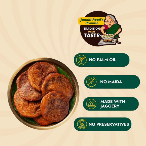 Sweet Karam Coffee Athirasam (Traditional Jaggery Sweet) | Grocsy