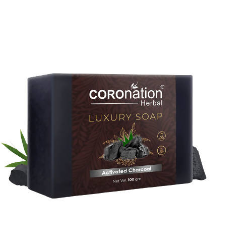 Coronation Herbal Activated Charcoal Luxury Soap | Grocsy