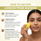 London Prime Precision Beauty Blender - Yellow ( Formerly London Pride Cosmetics ) | Grocsy