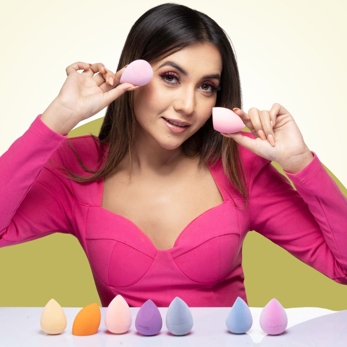 London Prime Precision Beauty Blender - Yellow ( Formerly London Pride Cosmetics ) | Grocsy