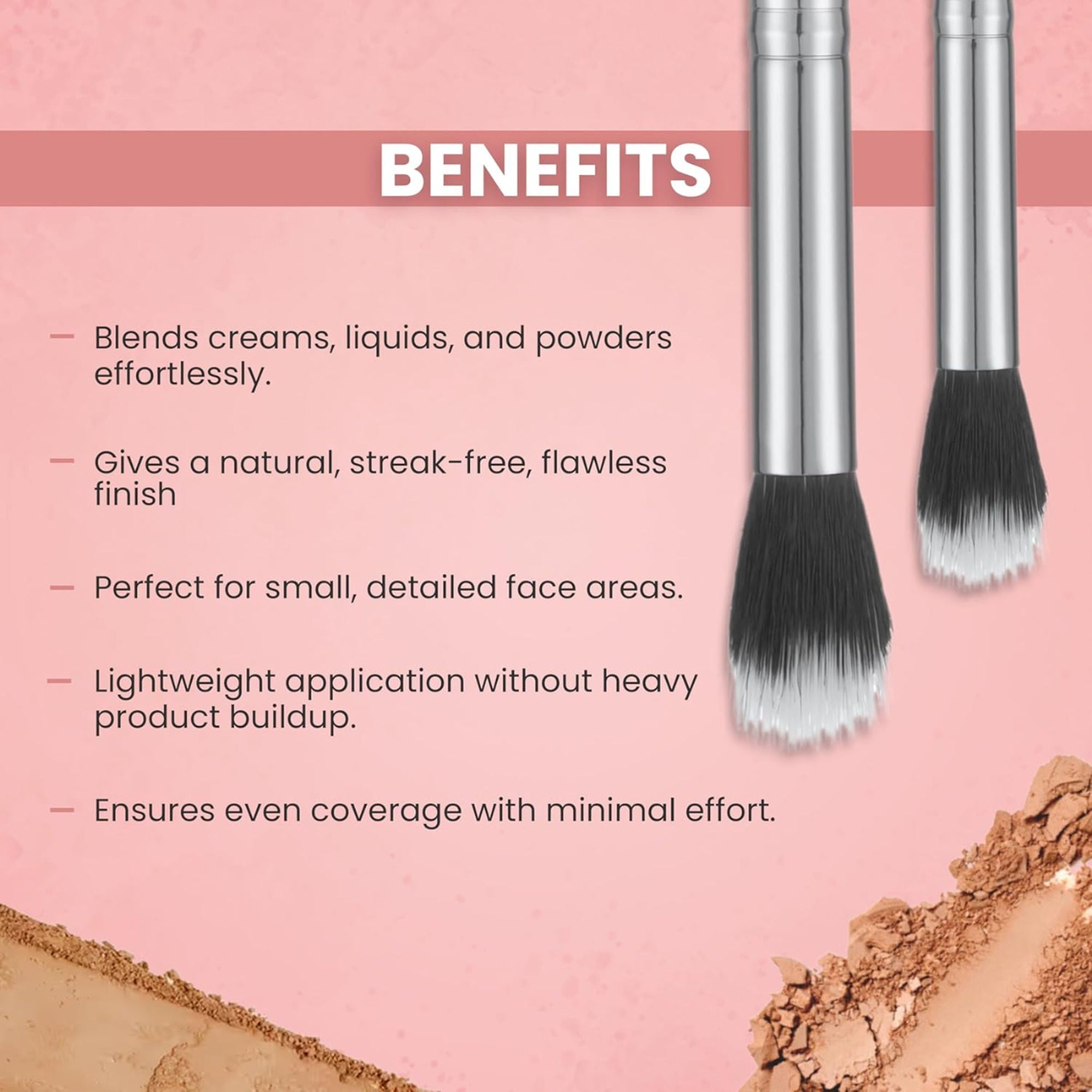 London Prime HD Small Stippling - LP322 ( Formerly London Pride Cosmetics ) | Grocsy