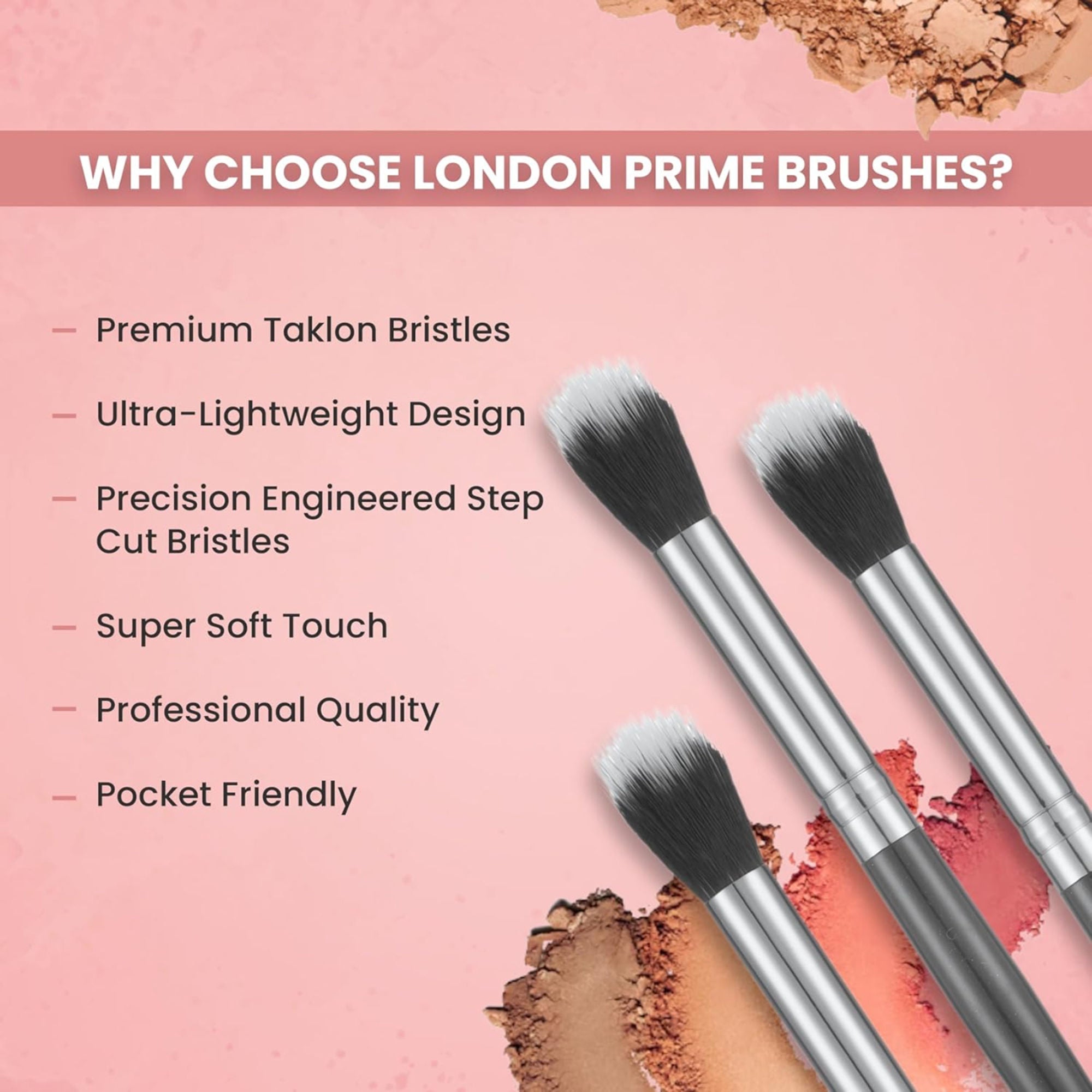 London Prime HD Small Stippling - LP322 ( Formerly London Pride Cosmetics ) | Grocsy