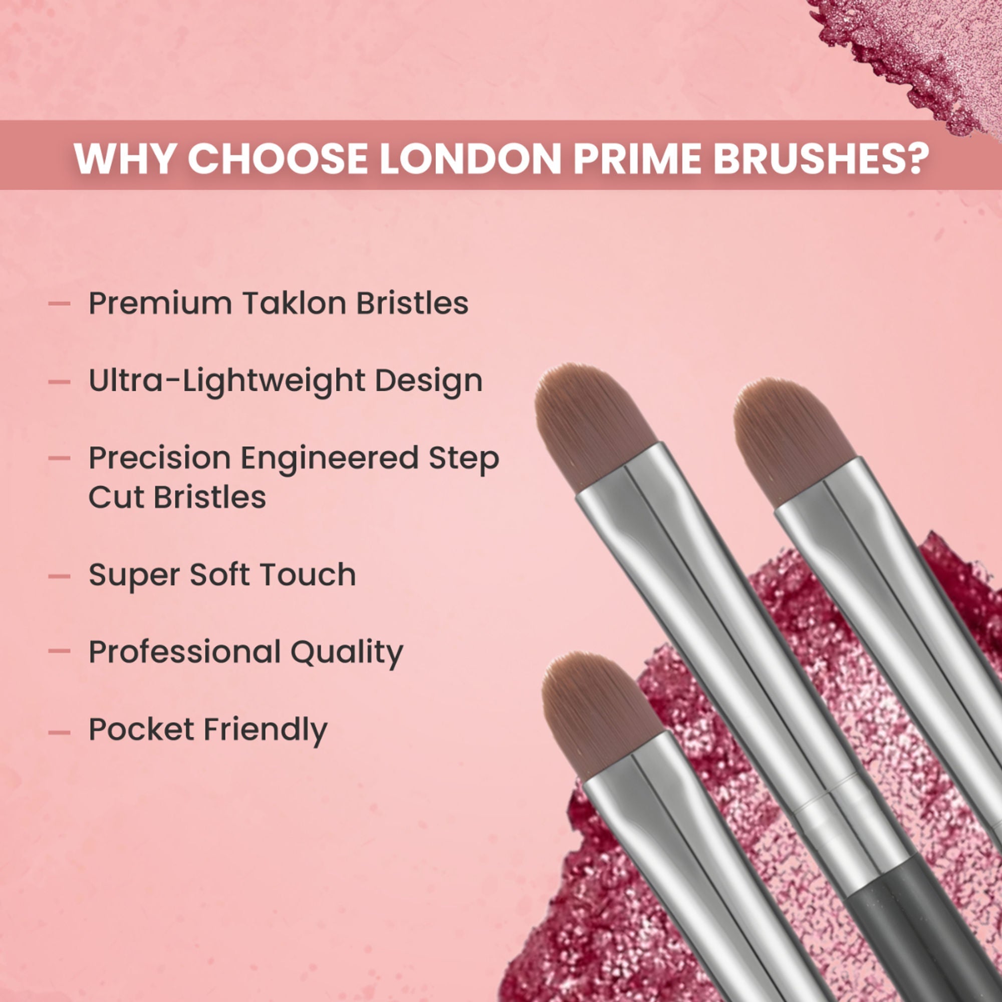 London Prime HD Flat Cut Crease - LP334 ( Formerly London Pride Cosmetics ) | Grocsy