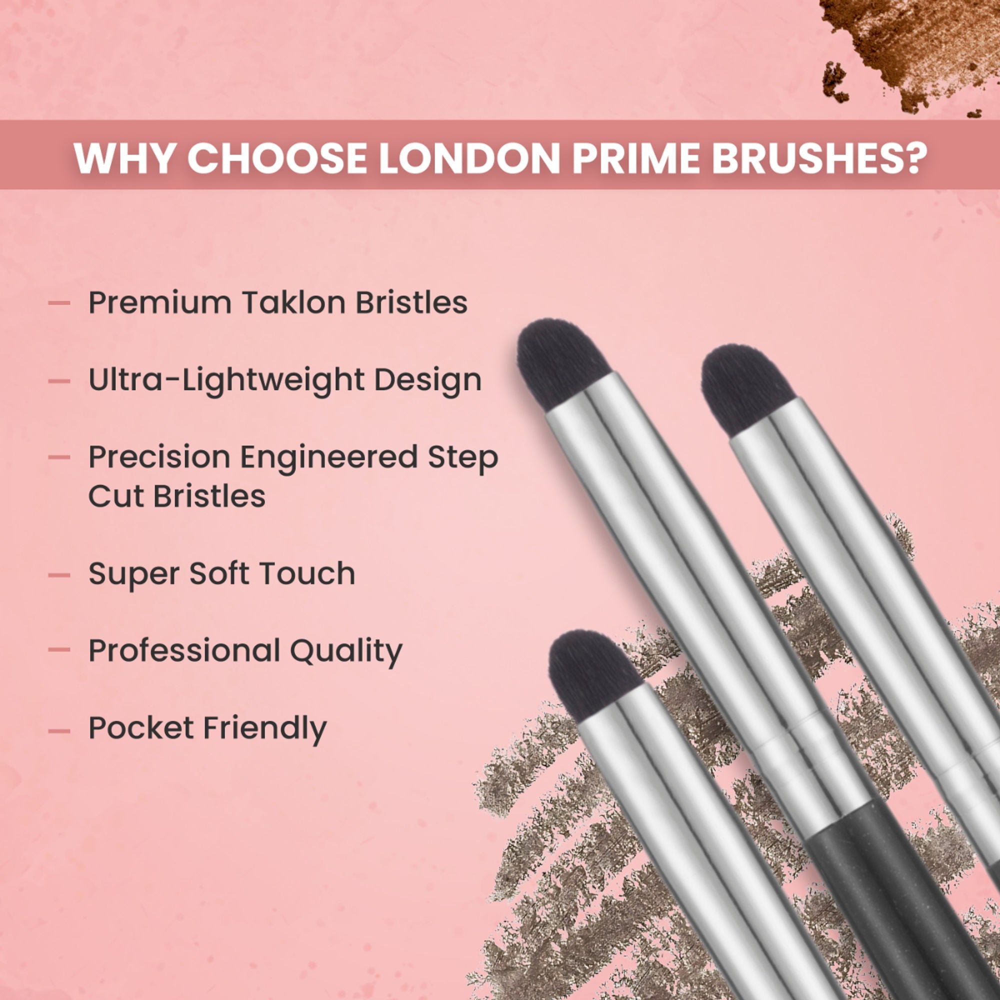 London Prime HD Smudger - LP335 ( Formerly London Pride Cosmetics ) | Grocsy