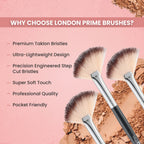 London Prime HD Small Fan Brush - LP339 ( Formerly London Pride Cosmetics ) | Grocsy