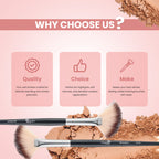 London Prime HD Small Fan Brush - LP339 ( Formerly London Pride Cosmetics ) | Grocsy