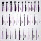 London Prime Glamstrokes Budget Friendly Brush Set - Black | Grocsy