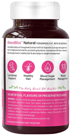 Bliss Welness Fenugreek Extract Veg Capsule | Grocsy