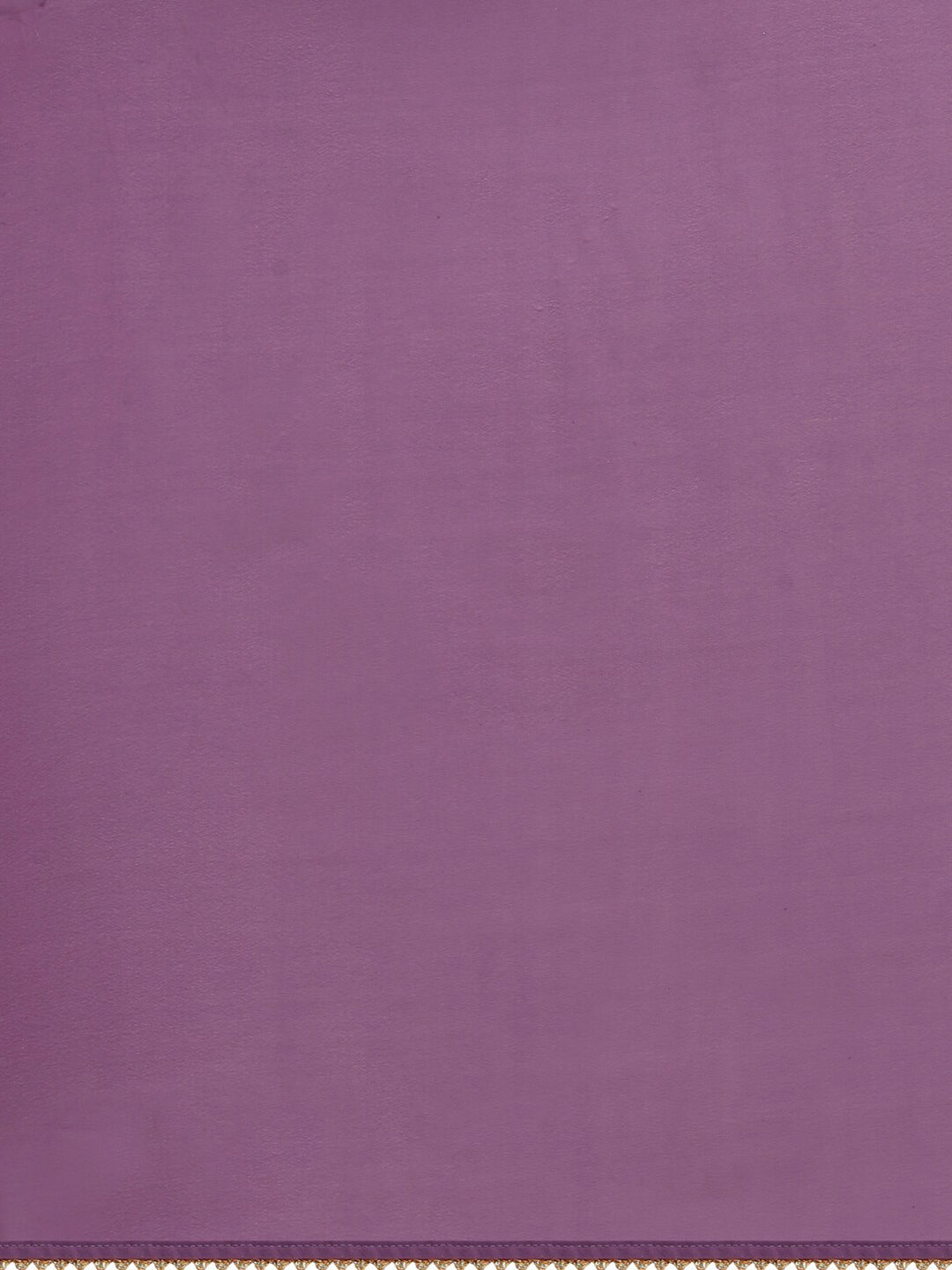 Sangria Women Purple Solid Georgette Saree with Embellished Belt | Grocsy
