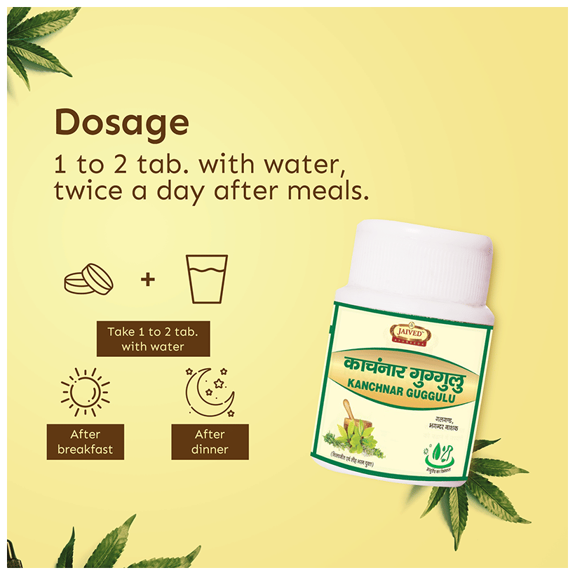 Jaived Ayurveda Kanchnar Guggulu Tablet | Grocsy