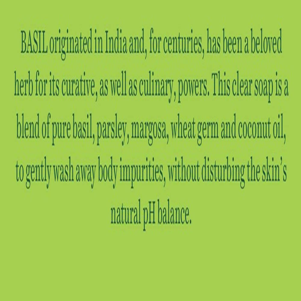 Biotique Advanced Ayurveda Bio Basil & Parsley Revitalizing Body Soap | Grocsy