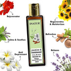 Inatur Jasmine & Sandalwood Calming Massage Oil | Grocsy