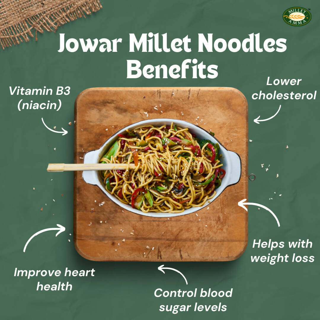 Millet Amma Jowar Millet Instant Noodles | Grocsy