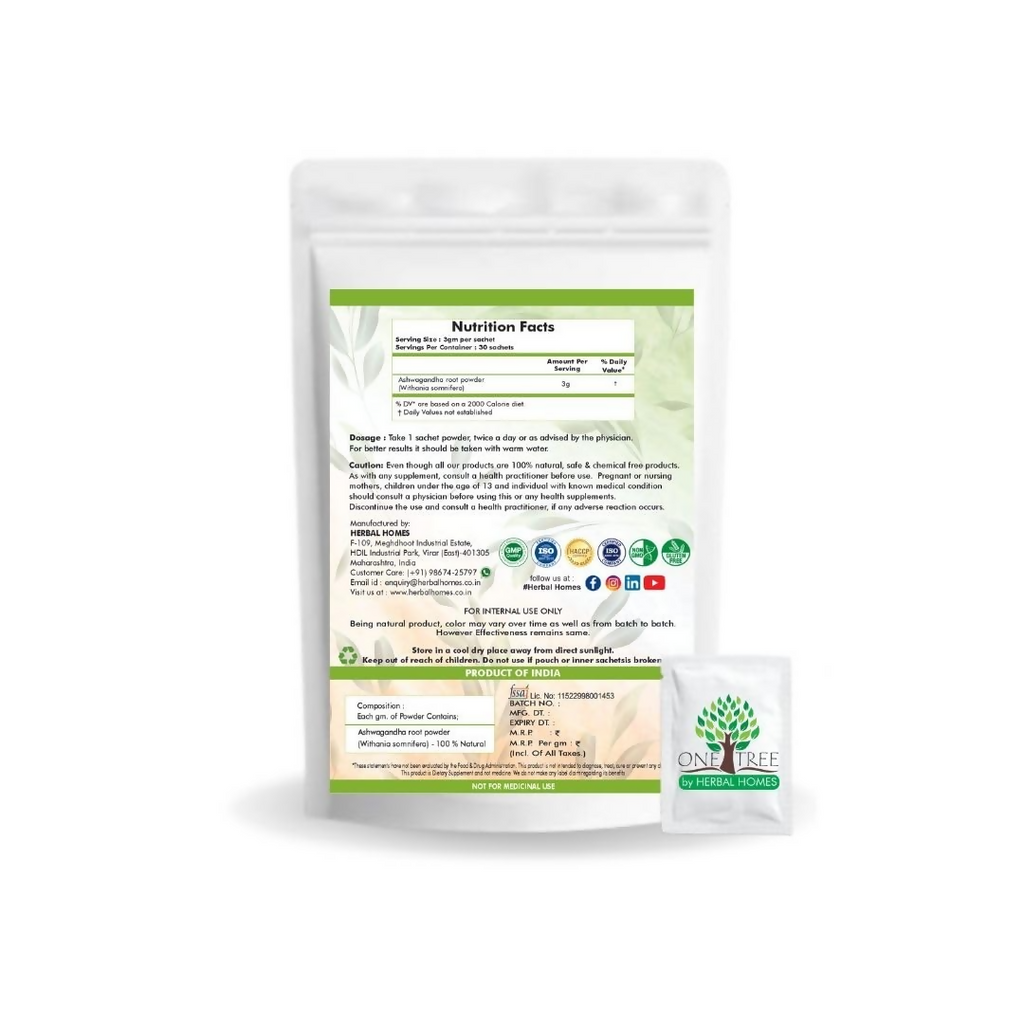 One Tree Ashwagandha Powder | Grocsy