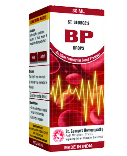 St. George's Homeopathy BP Drops | Grocsy