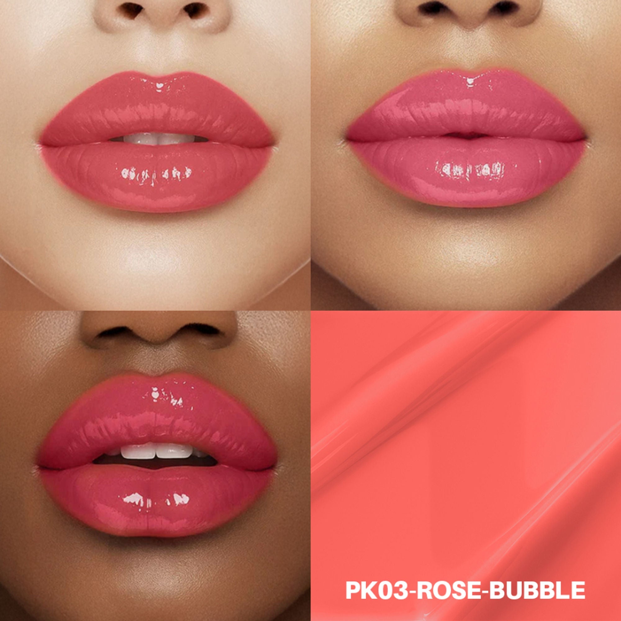 PINKFLASH Watery Transferproof Lip Tint - Pk03 Rose Bubble | Grocsy