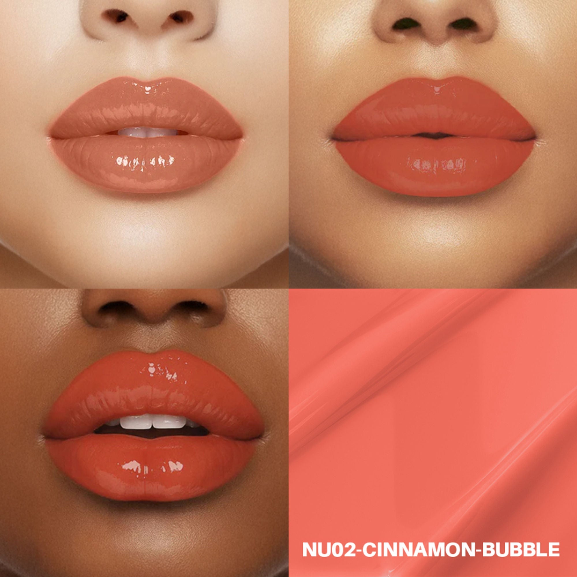 PINKFLASH Watery Transferproof Lip Tint - Nu02 Cinnamon Bubble | Grocsy