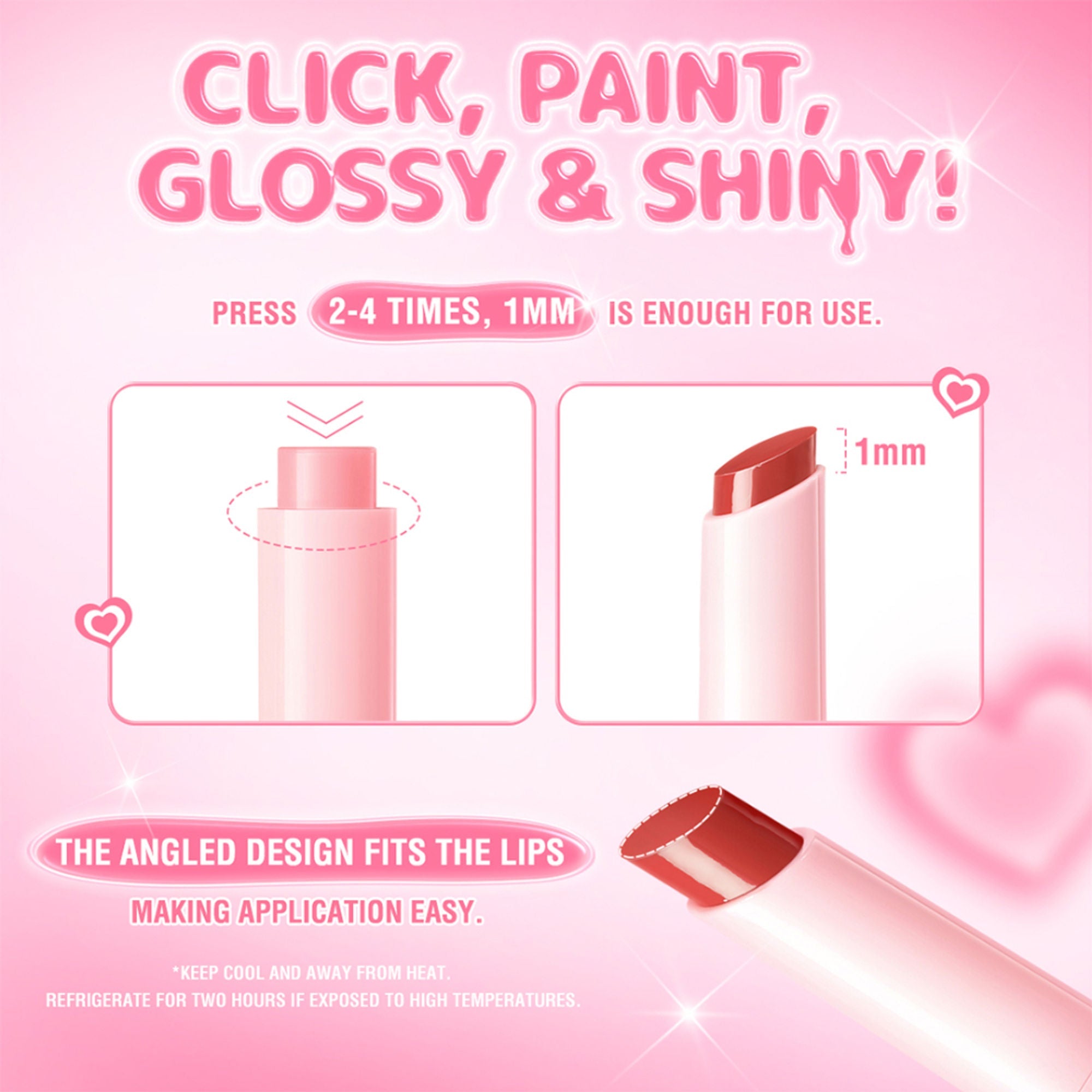 PINKFLASH Glossy Balm | Grocsy