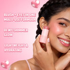 PINKFLASH Dewy Blush Stick - Pk01 Grapefruit Heart | Grocsy