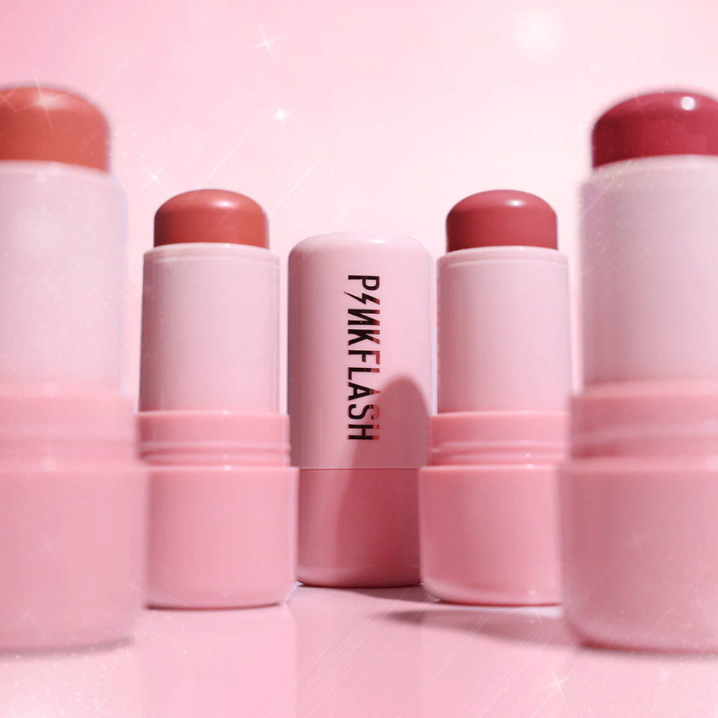 PINKFLASH Dewy Blush Stick - Pk01 Grapefruit Heart | Grocsy