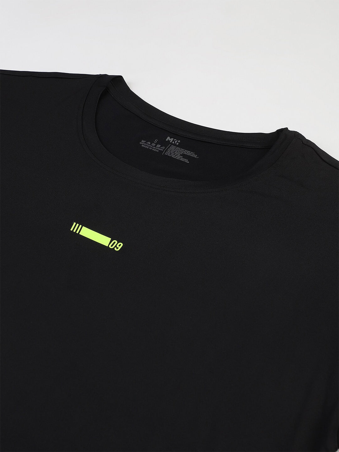 MKH Women Black Dri-FIT Sports T-shirt | Grocsy