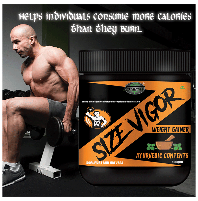 Sabates Size Vigour Weight Gainer | Grocsy