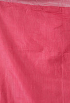 Mominos Fashion Moeza Pink Bhagalpuri Handloom Silk Linen Saree with unstitched Blouse piece | Grocsy
