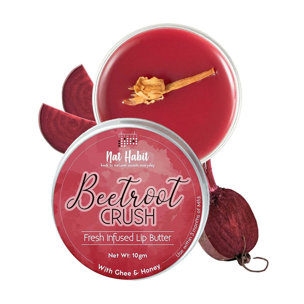 Nat Habit Beetroot Crush Lip Balm | Grocsy