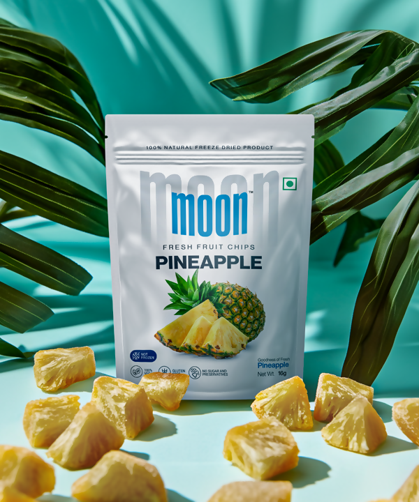 Moon Freeze Dried Pineapple | Grocsy