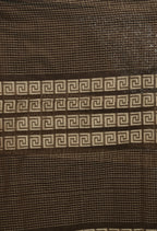 Mominos Fashion Moeza Handloom Cotton Brown Dupatta | Grocsy