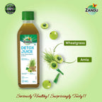 Zandu Detox Juice with Wheatgrass & Amla | Grocsy