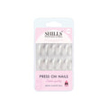 Shills Professional Reusable Press On Nails French Almond - SPN734 | Grocsy