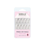 Shills Professional Reusable Press On Nails French Almond - SPN734 | Grocsy