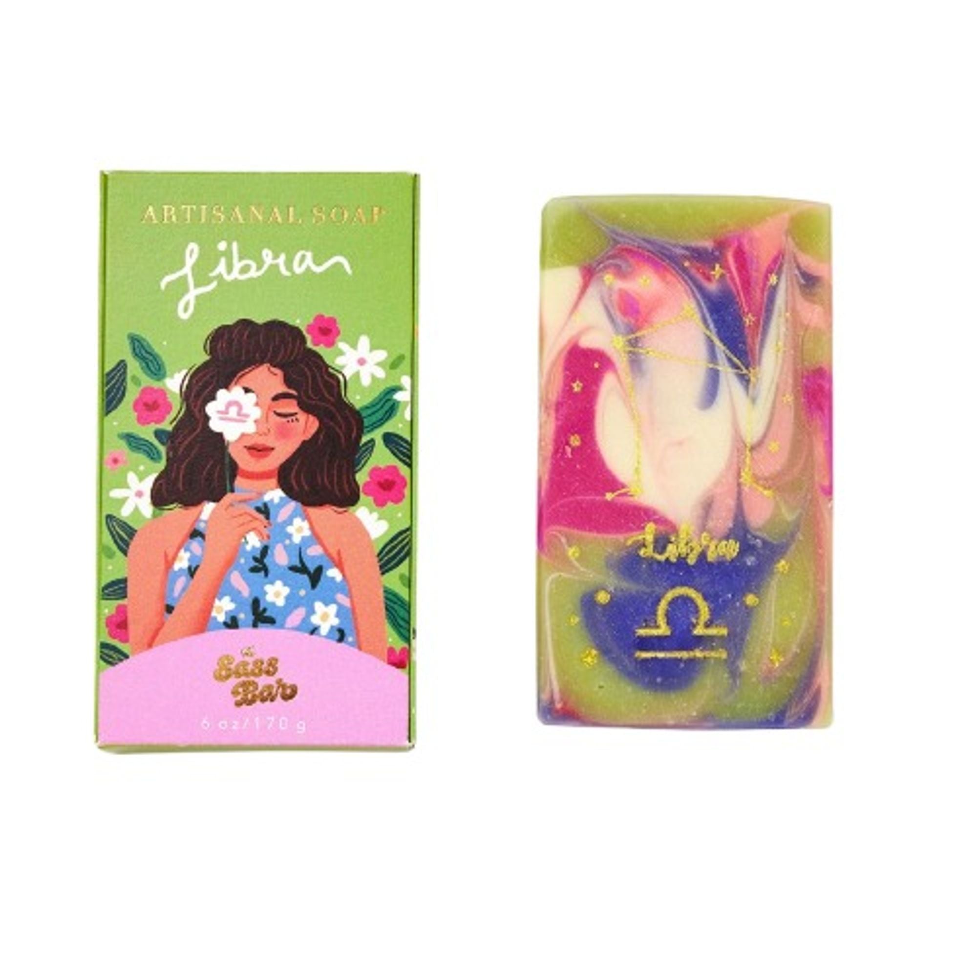 The Sass Bar Libra Star Sign Soap | Grocsy
