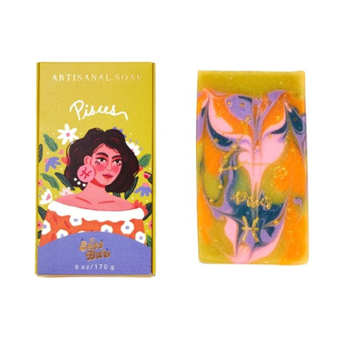 The Sass Bar Pisces Star Sign Soap | Grocsy